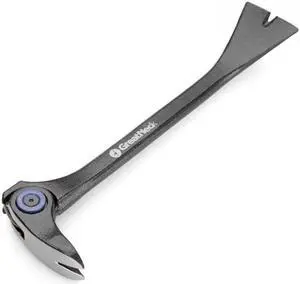 Greatneck 8 Inch Multi-function Nail Puller And Pry Bar