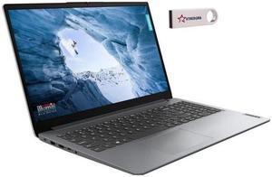 Lenovo IdeaPad 1i Business&Home Laptop, 15.6" FHD Touch Display, Intel Core i3-1215U Upto 4.1GHz, 12GB RAM, 1TB NVMe SSD, HDMI, Card Reader, Wi-Fi, Bluetooth, Windows 11 Pro/XTREDURA Flash Drive