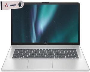 HP 17.3" Full HD Business Laptop Intel Core 5 120U (Beats i5-1335U) Intel Graphics 32GB RAM 256GB SSD Backlit KB Bluetooth Webcam HDMI USB-C windows 11 Pro Silver/ XTREDURA Flash Drive
