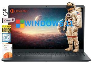 Dell Inspiron 3000 Home & Business Laptop Notebook ,15.6" FHD Touch Display,13th Gen Intel i5-1334U(Beat I7-1250U),64GB RAM,2TB SSD, Bluetooth, Wi-Fi, Windows 11 Pro/Microsoft Office License