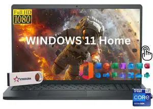 Dell Inspiron 3000 Home & Business Laptop Notebook ,15.6" FHD Touch Display,13th Gen Intel i7-1355U (Beat I5-1225U),12GB RAM,1TB SSD, Bluetooth, Wi-Fi, Windows 11 Home/Microsoft Office License