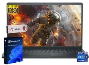 Dell Inspiron 3000 Home & Business Laptop Notebook ,15.6" FHD Touch Display,13th Gen Intel i7-1355U (Beat I5-1225U),32GB RAM,2TB SSD, Webcam, Bluetooth, Wi-Fi, Windows 11 Pro/XTREDURA FLASH Drive