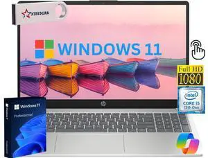 HP 15.6" FHD Touchscreen Business&Home Laptop, 13th Intel Core i5-1334U Upto 4.6GHz, 16GB RAM, 256GB PCle SSD, Windows 11 Pro/ Xtredura Flash Drive