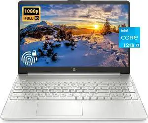 HP 15.6" Touchscreen Laptop HD TN Display (Intel i3-1115G4 2-Core 3.00GHz, Intel UHD, 32GB RAM, 2TB PCIe SSD, AC WiFi, Bluetooth 5.1, SD Reader, Webcam, Win 11 Pro)