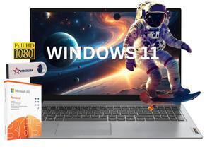 Lenovo IdeaPad 1i Business&Home Laptop, 15.6" FHD Touch Display, Intel Core i3-1215U Upto 4.1GHz,12GB RAM,512GBNVMe SSD, HDMI, Card Reader,Wi-Fi,Bluetooth,Windows 11 Home/Microsoft Office License