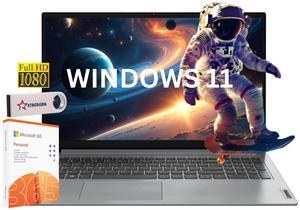 Lenovo IdeaPad 1i Business&Home Laptop, 15.6" FHD Touch Display, Intel Core i3-1215U Upto 4.1GHz,16GB RAM,512GBNVMe SSD, HDMI, Card Reader,Wi-Fi,Bluetooth,Windows 11 Home/Microsoft Office License