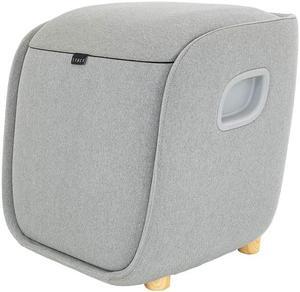 Synca Wellness REI Foot-Calf-Lumbar-Ottoman Massager, HW - Massage & Relaxation, Grey, Health & Personal care