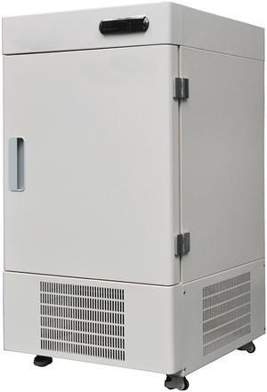 -86 °C 3.81cu.ft. Vertical Ultra Low Temperature Freezer & Fridge, Deep Refrigeration Refrigerator with Controller, 110V