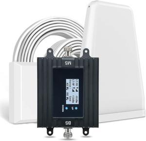LTE 4G 5G 700Mhz Cell Phone Signal Booster B12,B13,B17 Repeater Smart LCD Improves All Carriers 4G Amplifier Included AT&T,T-mobile,Verizon