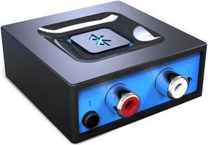 Bluetooth Audio Adapter for Music Streaming Sound System, Wireless Audio Adapter Works with Smartphones and Tablets, Wireless Adapter for Speakers