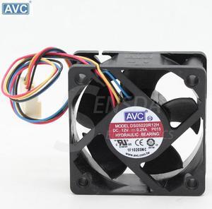 AVC 5CM 50*50*20MM 5*5CM 5020 12V 0. 25A DS05020B12H DS05020R12H 4-wire PWM function