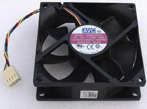 DS08025R12U 8025 8CM fan 80mm DC 12V 0.70A 64cfm pwm cooling fan pc computer