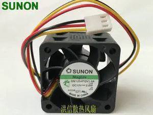 Sunon GM1204PQV1-8A 12V 2.8W 4CM 4028 3-line 1U 2U server fan 9200rpm 14CFM