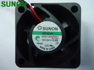 Sunon KDE1204PKV1 MS.A.GN 40x40x20mm 40mm 4cm DC12V 0.8W Server Cooling Fan Server Square Fan 2-wire
