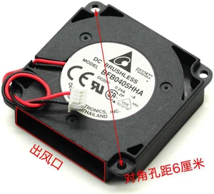 Delta Bfb0405hha 4010 5V 0.24a 4cm two wire double ball centrifugal fan Delta Bfb0405hha 4010 5V 0.24a 4cm two wire double ball centrifugal fan