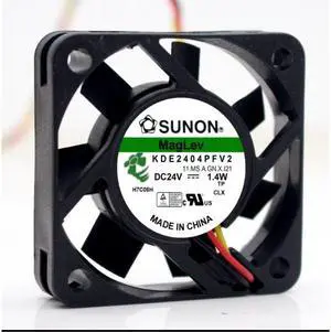 Sunon KDE2404PFV2 4010 4CM 24V 1.4W 2pin 3pin mute Maglev cooling fan 40X40X10MM