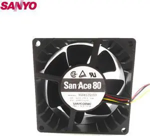 8038 12V 1.1A 8CM 9G0812G103 80 * 80 * 38MM large air volume high-speed server cooling fan