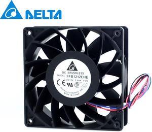 Fan 12CM best FFB1212EHE 120x120x38mm super large volume 3A violence 200CFM 3 lines