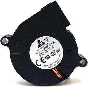 1pcs  3D printer blower 5CM BUB0524HHB blower turbine cooling fan 5015 24V 0.18 Aserver inverter