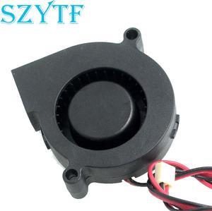 SF5015SL DC 12V 0.06A Server Cooling Fan Server Centrifugal Blower Fan 2-wire 50x50x15mm 5pcs/lot