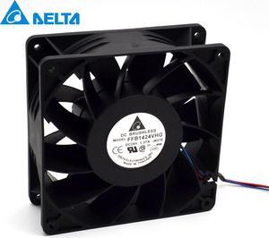 FFB1424VHG 14050 14CM 24V 1.37A fan drive three-line winds fan  140*140*50mm