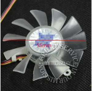 video card fan Graphics card fan 55mm diameter blades 42mm pitch
