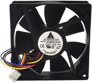 1pcs Delta AUB0912VH 9cm 90mm 90*90*25MM 9225 DC 12V 0.60A 4-pin pwm computer cpu cooling fans