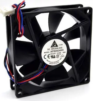 1pcs  and  AFB0924HH 92*92*25mm 24V 0.25A converter cooling fan a