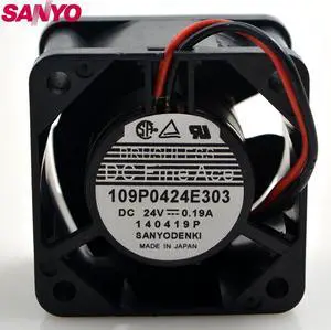 1pcs 109P0424E303 4028 4cm 4 cm 24V 0.19A large wind frequency converter fan