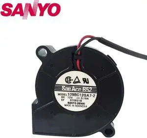 109BC12GA7 -1 5015 12V 0.12A 5cm 50mm turbo centrifugal cooling fan