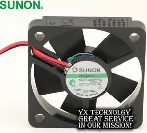 SUNON  and  KDE1205PFV3 12V 0.8W 5010 5cm ultra-quiet cooling fan 50*50*10mm
