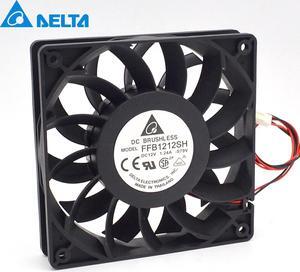 1pcs fan 12025 high speed air volume fan 12 cm 1.24A FFB1212SH