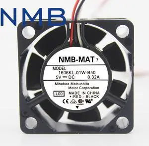 1pcs 4015 40mm 40x40x15mm fan 1606KL-01W-B50 DC 5V 0.32A Server Square cooling fan