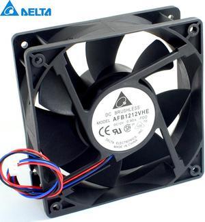 Delta AFB1212VHE -F00 signal 120mm 12cm DC 12V 0.90A 3-pin server inverter axial blower cooler cooling fan