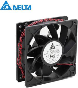 and  QFR1224EHE 12038 12cm 24V 0.75A wind capacity inverter fan  Delta 120*120*38mm