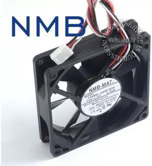 and  3108NL-04W-B59 8020 0.36A fan dual ball wind capacity  NMB 80*80*20mm