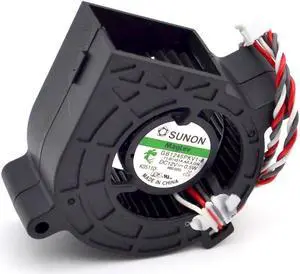 2pcs  GB1245PKV1-8AY 45*45*20mm 12V 0.5W 4520 turbo blower fan