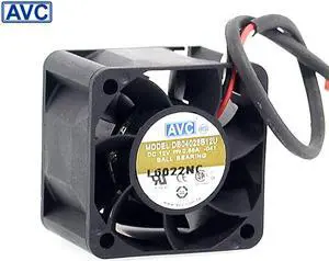 10pcs 4028 double ball bearing fan DB04028B12U 1U server chassis fan 12V 0.66A 40*40*28mm