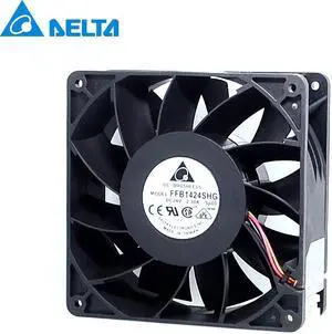 delta  14050 24V2.3A FFB1424SHG super wind 14cm dual ball bearing cooling fan 140*140*50mm