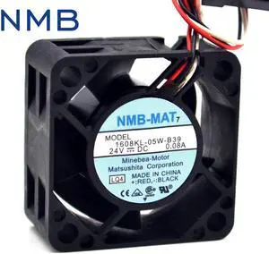 10pcs 40*40*20mm 1608KL-05W-B39 4020 24V 0.08A Fanuc Fan Heatsink   NMB
