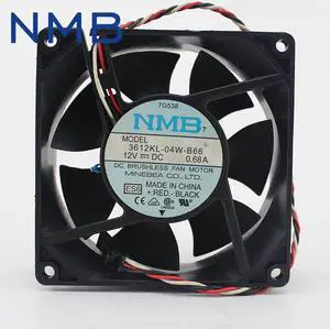 2pcs 3612KL-04W-B66 9032 9CM 90*90*32mm DC 12V 0.68Aserver inverter cooling fan