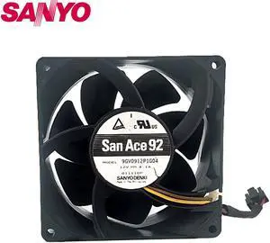 9038 9cm motorcycle modified car booster fan violence 4.1A 12V 9GV0912P1G04 90*90*38mm
