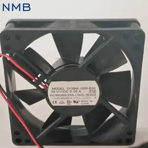 1pcs 3108NL-05W-B30 8020 8CM 80*80*20mm 24V 0.09A dual ball bearing cooling fan drive