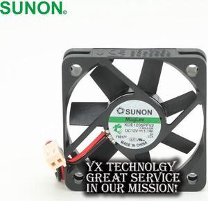 KDE1205PFV2 5010 5CM 12V 1.1W 3 wire switch fan 50*50*10mm