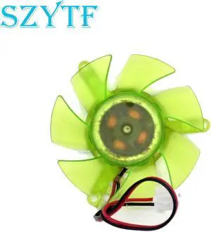 video card fan 12V 0.2A PLD05010S12H graphics card fan blade diameter 45mm hole distance 39mm 100pcs/lot