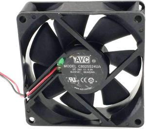 server inverter blower cooling cooler C8025S24UA 24V 0.3A inverter fan 8cm 8025 80x80x25mm 80mm
