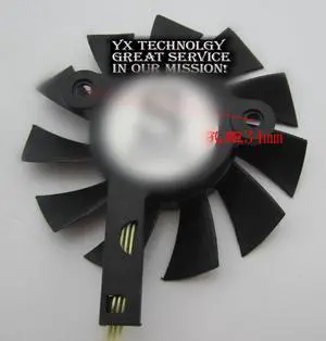 6010 Computer graphics radiator silent fan leaves 3-pin motherboard 58mm diameter