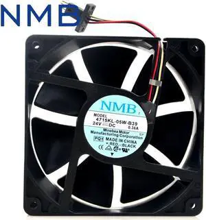 1pcs Fanuc system cooling fan DC24V 0.36A 4715KL-05W-B39 12038 120*120*38mm 1pcs Fanuc system cooling fan DC24V 0.36A 4715KL-05W-B39 12038 120*120*38mm
