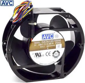 AVC  Full Metal  DATA1551B8M 17050 17CM 48V 0.98A IPC wind capacity 170*170*50mm