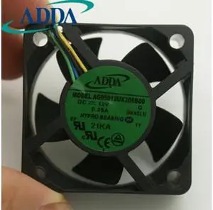 1pcs AG05012UX205B00 5020 5cm 12V 0.25A PWM computer case cooling fan